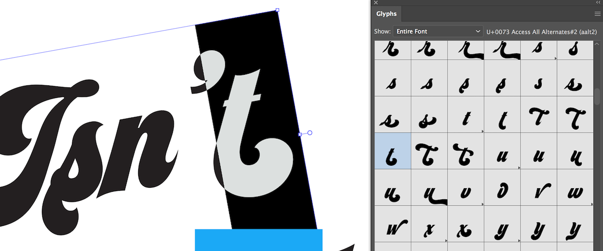 typography art tutorial illustrator