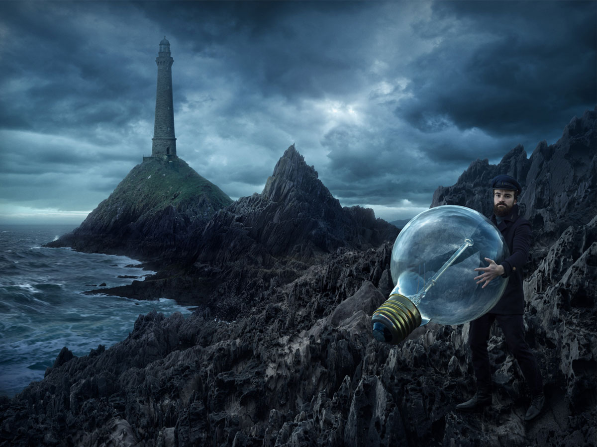 surreal composite photography