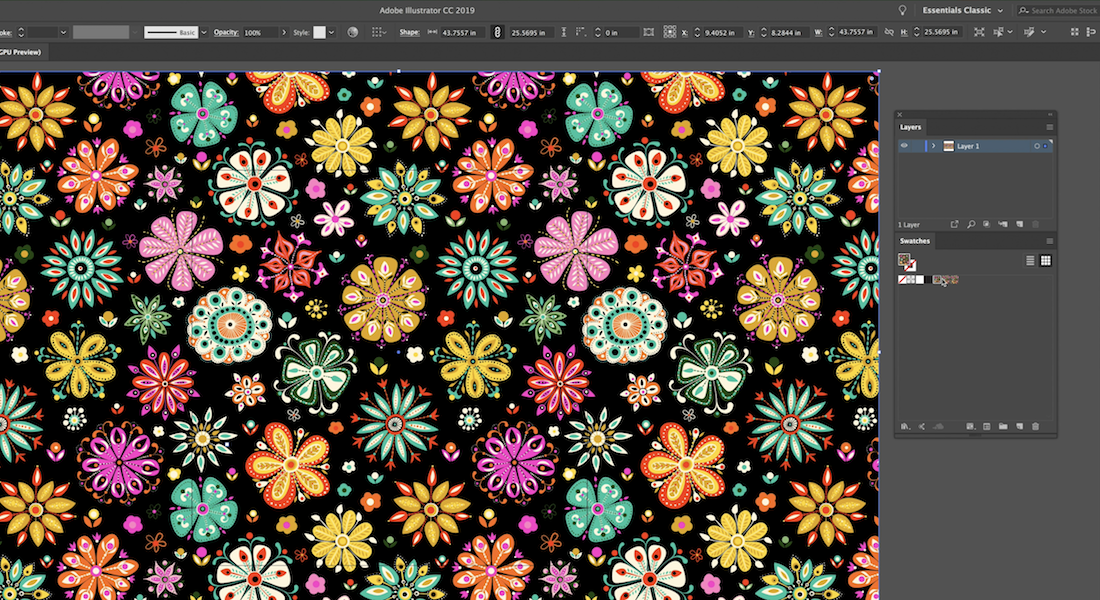 Make It, Sell It: Repeating Patterns in Adobe Illustrator