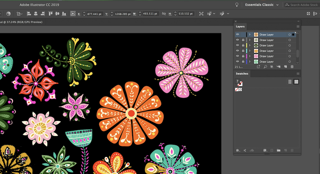 How To Create a Seamless Pattern in Adobe Illustrator