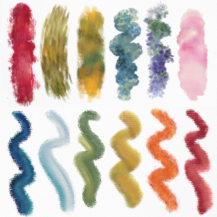 Watercolor brushes in Photoshop - Adobe